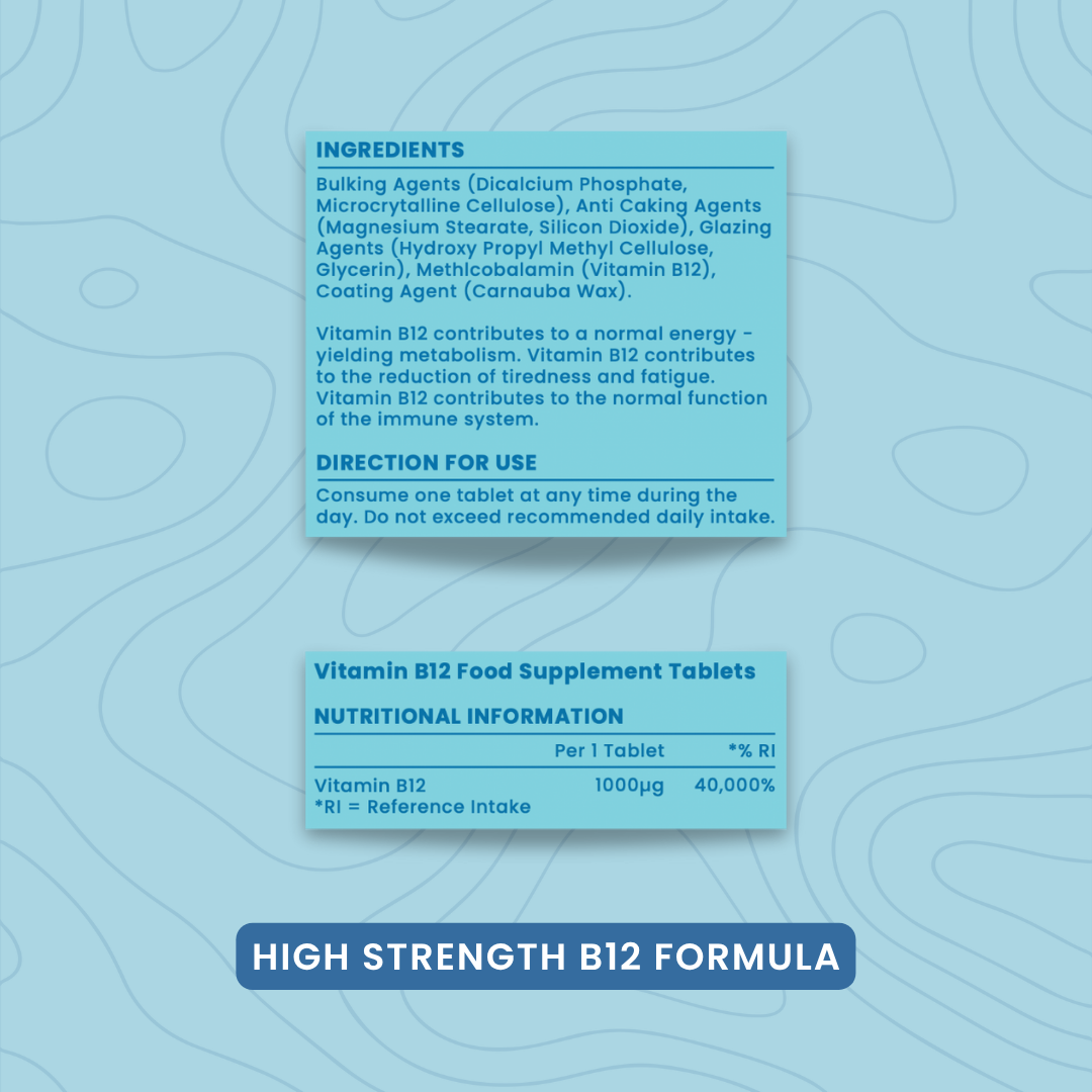 3 Pack Vitamin B12
