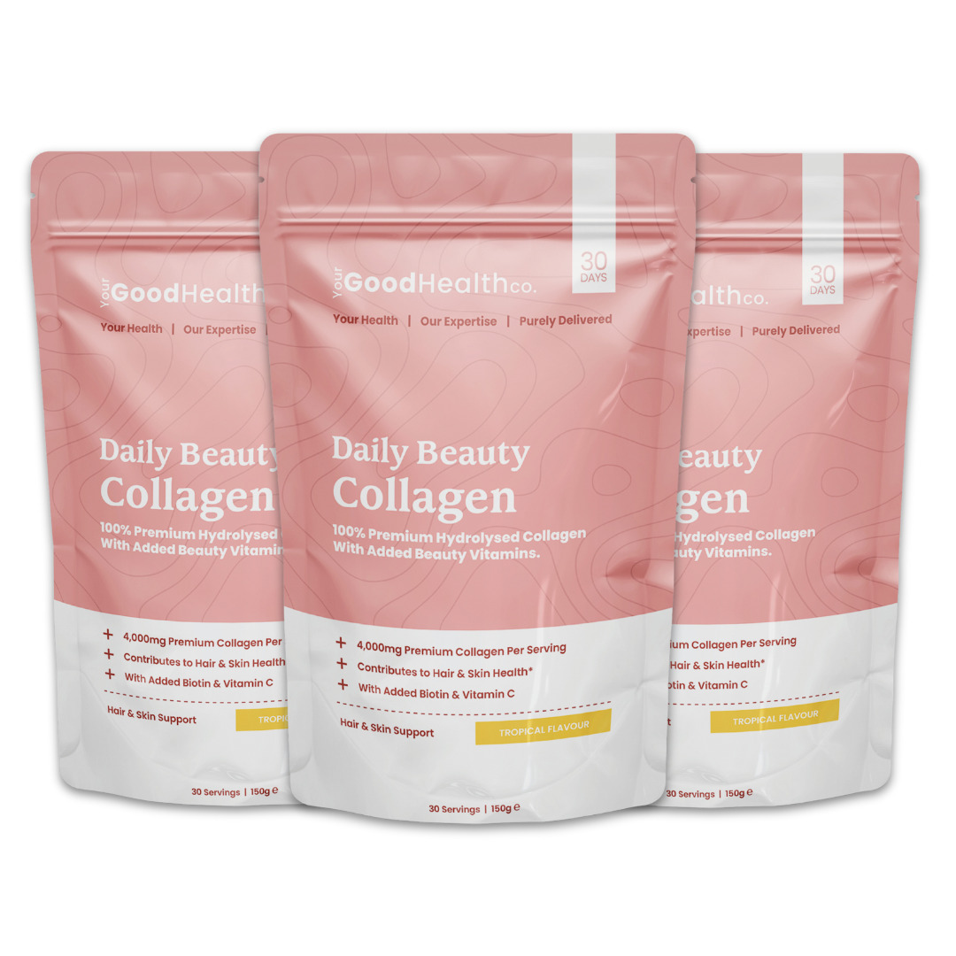 3 Pack Daily Collagen Powder