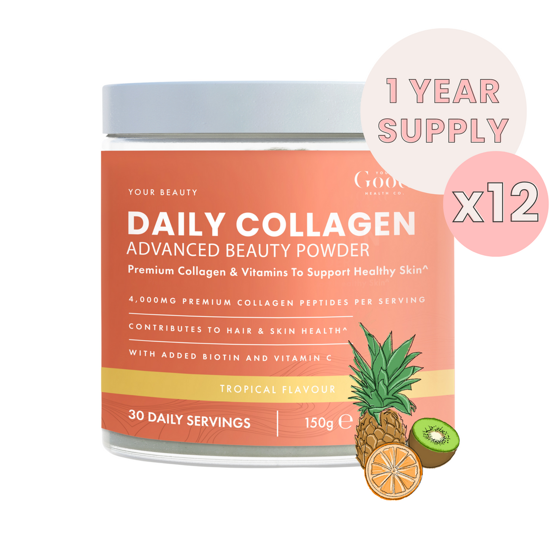 1 Year Collagen Powder